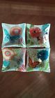 Prima Design Set Of 4 Glass Bowls Flower Butterflies Designs 1 2x 2 679215021102