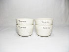 Primitives By Kathy New Custard Cups 4 Piece Set 883504142236