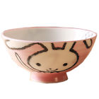 Ps-bab166802011-dalish00222 Panda Superstore Baby Rabbit Design Multifunctional Creative Ceramic Bowl Cute