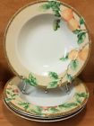 Pts Interiors Newbury Rim Soup Bowl Set Of Stoneware Fruit