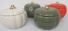 Pumbowls Unbranded Set Of Ceramic Pumpkin Bowls With 872197650463