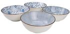 Qucollection01 Yl Porcelain Soup Salad Pasta Serving Bowls Assorted 0712022456566