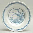 1204212 Rimmed Bowl Mason Blue Quail Soup