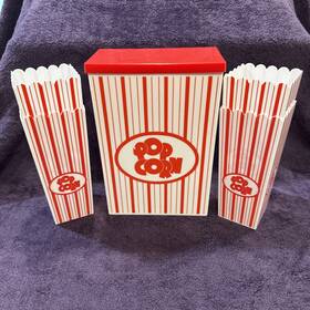357036 Robinson Knife Company 5 Piece Popcorn Set For Family Night Nesting Co