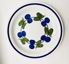 Rorstrand Irene Pattern Plate Midcentury Sweden Rare Blue Green