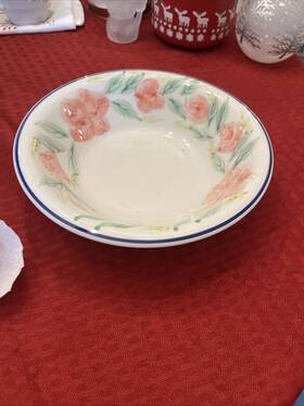 Rnf19 Royal Norfolk Vintage Stoneware Individual Dinner Bowl