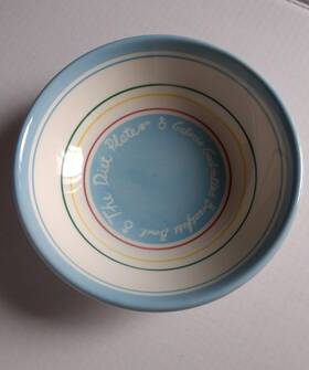Scbbuu00 Royal Stafford The Diet Plate Soup Bowl Calorie Controlled Breakfast Earthenware