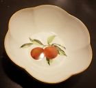 Royal Worcester Evesham Melon Bowl Gold Trim England Excellent
