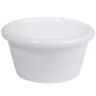 Rp-3w Winco Melamine Round Plain Smooth Unbreakable Ramekin White 842169122120