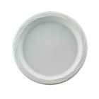 01-78pnt Salad 800ct. Quality Plastic White Disposable Buffet " 7 Microwavable Plates