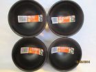 00002 Salsa Imusa Dish Black Bpa Free Plastic 5 Diameter Lot Of Four 94046