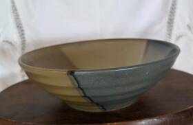 Sango 5040 Gold Dust Green Cereal Bowl Stoneware Retired Pattern Replacement