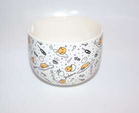 Sanrio 810056663940 Gudetama Top Ramen Japanese Dinner 20oz Ceramic Bowls