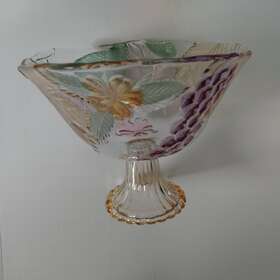 Wy120 Savoir Vivre Wy120/541 Vintage Cornucopia 6 1/2 Inch Footed Bowl