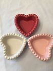 3.....oven Serving Ramekin Heart Williams Sonoma Bowls....set