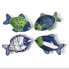 4-ceramic Serving Dip Bowls-foreside Shape Fish Oval Set Cereal Decor