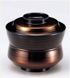 Setomonohonpo 7-224-7 Set Of 9 Sumeki Shaped Bowl S.h Painted 9.4 X 8.5 Cm Thermoset R