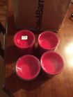 347-205 Sets Dip 6 Bowl Mini Crate 4 Barrel Red Bowls