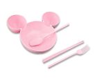 Sf365b1 Finex Wheat Straw Fiber Pink Mickey Mouse Head Cereal Soup