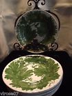 12avail Shallow Lunch Soup Green " Zrike Bowl Portugal Vintage Plate "trellis