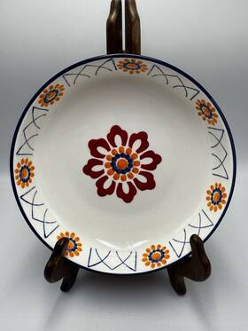 Sig57 Signature 8 Inch Pasta Bowl Part Of The Collection Red Tones