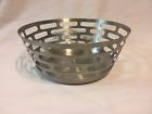 Sm-64 Steelforme Round Bowl Bread Basket Brushed Stainless Rare Vhtf