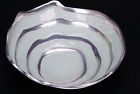 04es51 Small Eggshell Light Bowl Blue Wainwright Como Michael