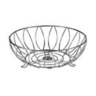 98670 Spectrum Bowl Chrome Fruit Leaf