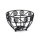 84610 Spectrum Scroll Mini Black Fruit Bowl