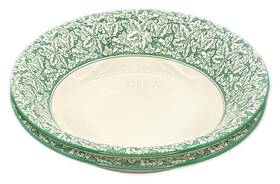 S3706 Spode Holly Tree Cereal Soup Bowl Coupe England Set Of 2