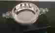 Sq903-epc-q Sq903 No Data 4.5 Thistle Handle Quaich Bowl Pewter Scotland Piper Made In Uk