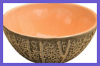 Cecominhk07816 Ss-y-1231 Cantaloupe Collectible Fruit Ceramic Breakfast Bowl Orange Kitchen 804112012315