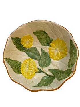 D7c1d560-062d-4 Strata Group Fleurs Du Jardin Bowl Hand Painted Philippines Vintage Flowers