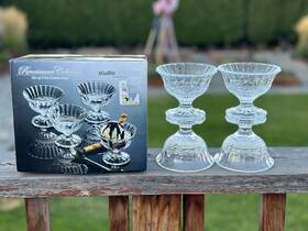 30026 Studio Silversmith Set Of 4 Ice Cream Cups Ren Co