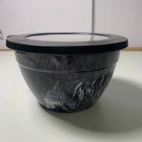 14964-b21-82501 Swell Sftwell Salad Bowl Kit 64oz Azurite Marble
