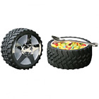Synchkg039652 Wrenchware Tire Snack Bowl With Hubcap Lid Nascar 782195867063