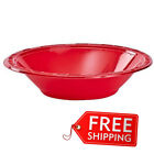 Synchkg060616 Hannasignature Collection Disposable Bowl Ounce Plastic Red Pieces Parties Upscale