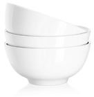 Synchkg070902 Dowan Ounce Porcelain Soup Bowls Packs Stackable Round White