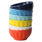 Synchkg090735 Sweese Porcelain Fluted Bowls