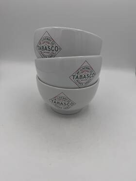 Tabasco 011210090354 2 New Hot Sauce 14 Oz Chili Bowl Soup Gumbo