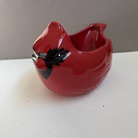 Tag G10377 Cardinal Bowl Candy Dish Decorative Ceramic