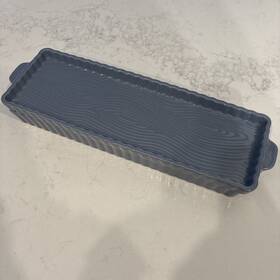 Kfixng247544 Temp-tations By Tara Old Woodland Blue Tart Pan And Tray Lid 14 Inch