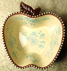 Ppp-sq-898706 Temp-tations By Tara Floral Lace Single Serve Apple Shape Bowl