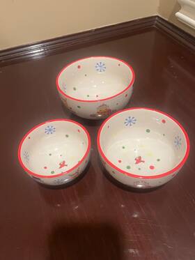 Temptations H224510 Temp-tations Seasonal 3-pc Nested Bowl Set