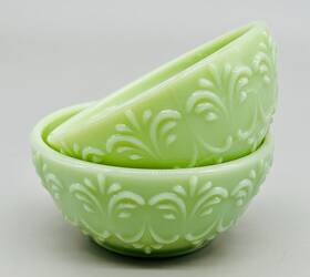 8233001 The Pioneer Woman Jadeite Green Glass Condiment Dip Prep Bowl Jade 3 Inch Lot Of 2