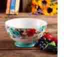 The Pioneer Woman Flea Market 6 Decorated Footed Bowls Floral Teal Set Of 4 4781544314704