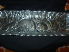 Tray--2 Handles--rabbit Adorable Metal Design--reduced