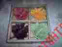 Ttu-g4151 Ginkgo Tabletops Unlimited Carson California 90745 New Lifestyles Set Of 4 Leaf Design Dip Dishes Bowls 048552141802