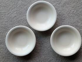 2251a-16 Tupperware #2251a-16 Lot Of 3 Almond Soup/cereal Melamine 7 1/2 Inch Bowls