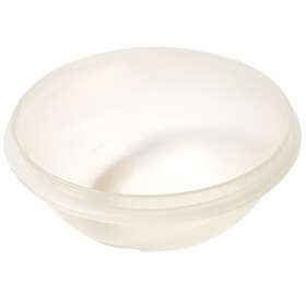 2520a-1 Tupperware Wonderlier Bowl Only Clear 6 Cups 1.4l Frosted 7 Inch Dia Mixing